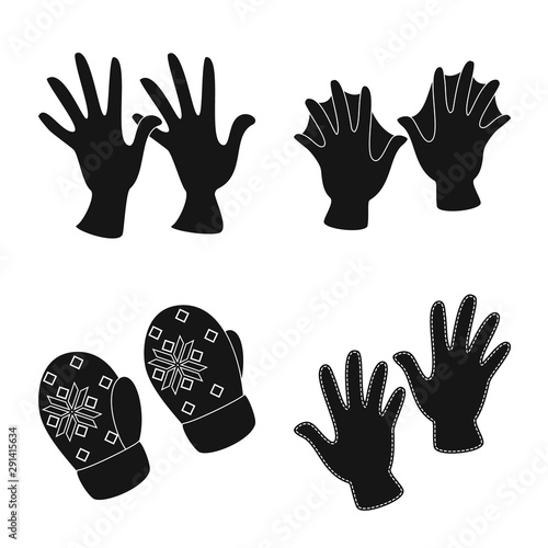 Vector illustration of warm and comfort icon. Set of warm and style stock symbol for web.