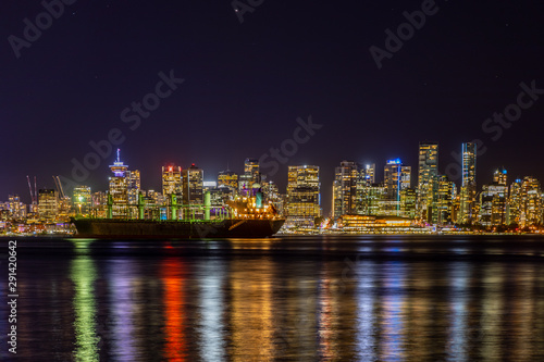 Vancouver Skyline at night © ttoennesmann