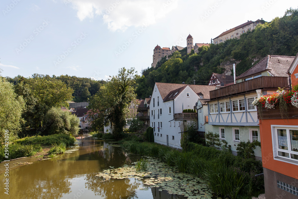 German River with Castle