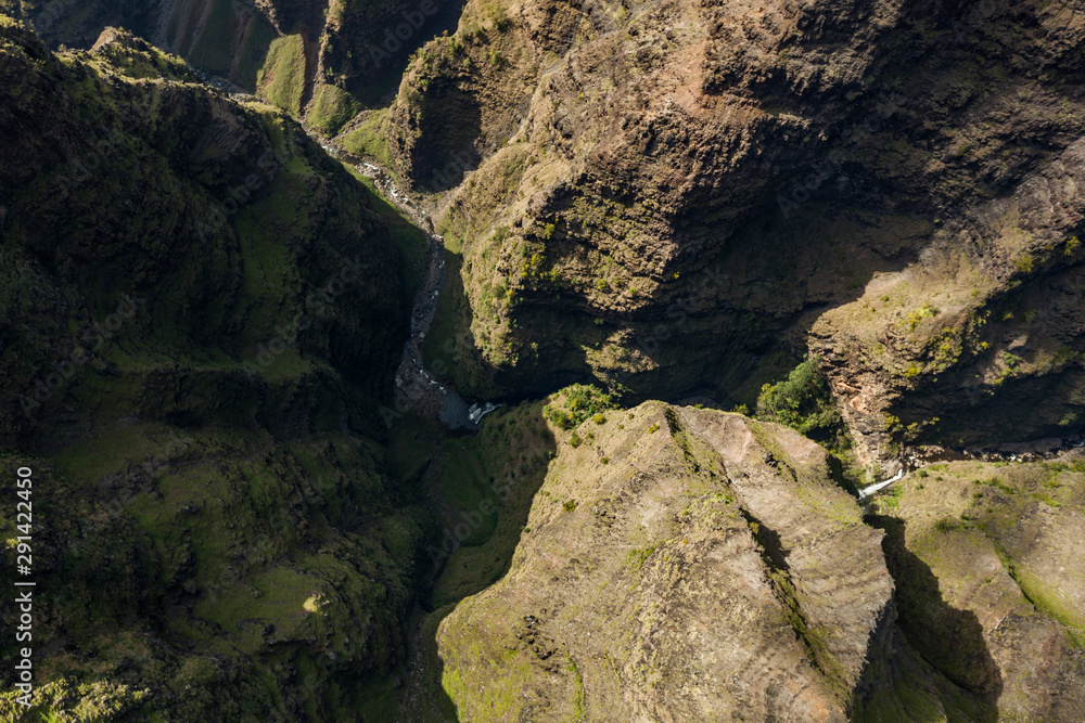 Tropical Aerial Cliffs