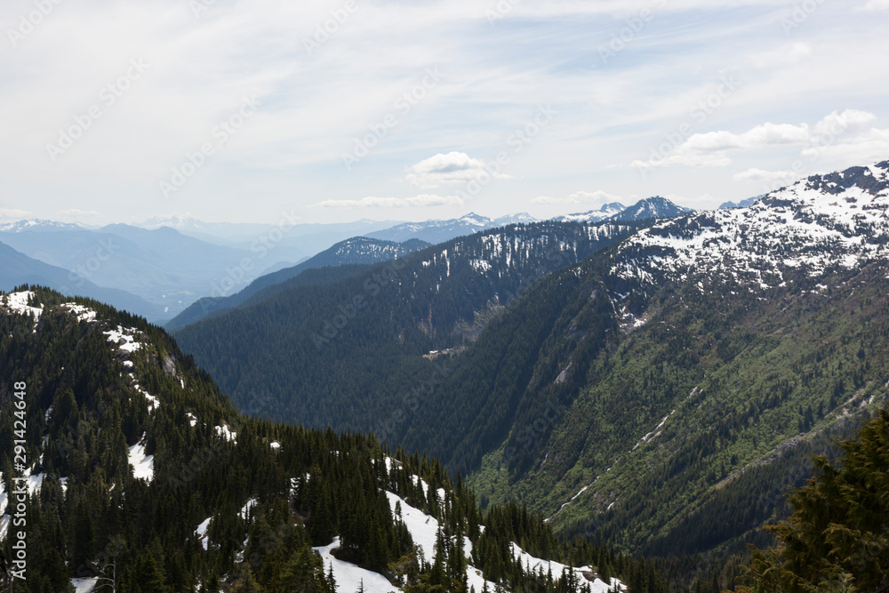 Obraz premium Mountains with Snow