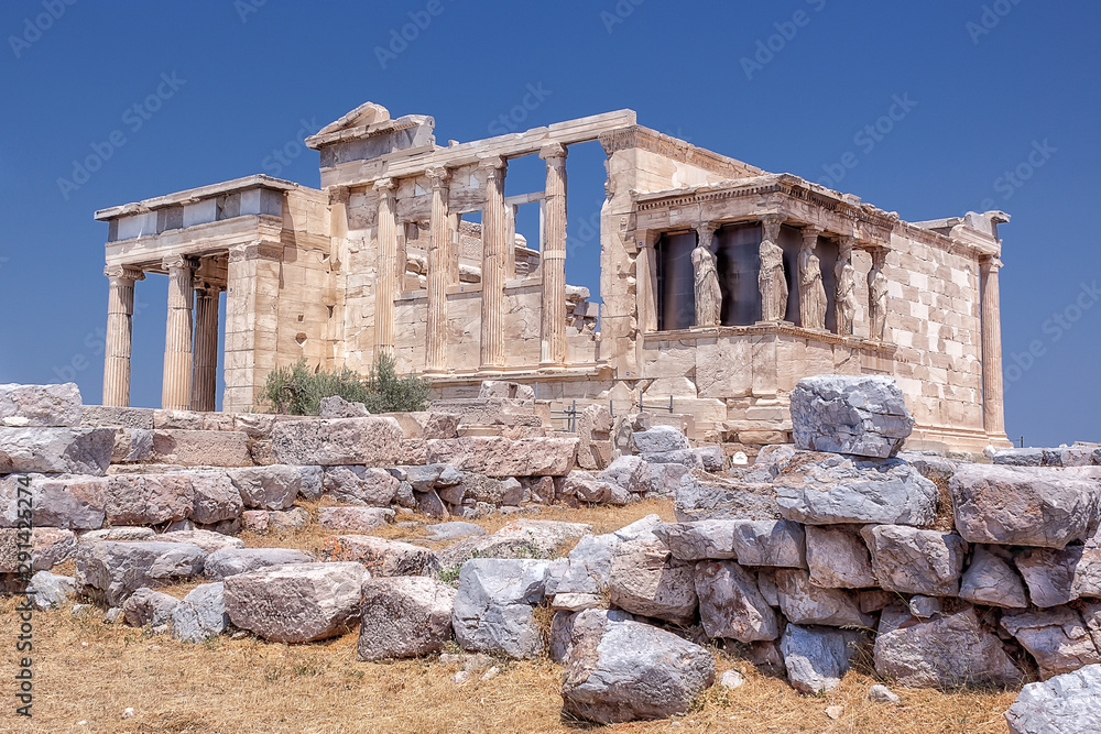 ギリシャ・アテネ市 アテナイのアクロポリスの風景