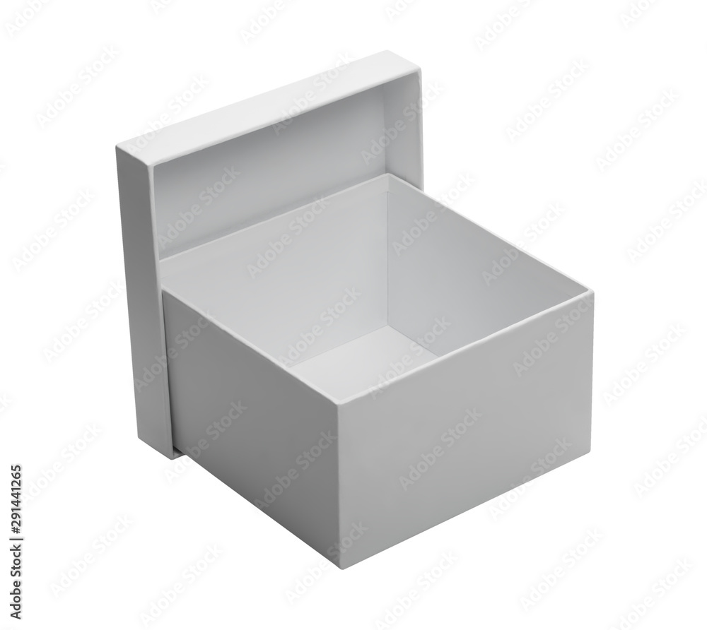white box isolated on white background clipping path white box isolated on white background clipping path