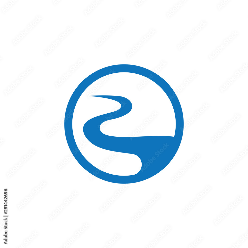 River Logo Template vector icon River Logo Template vector icon