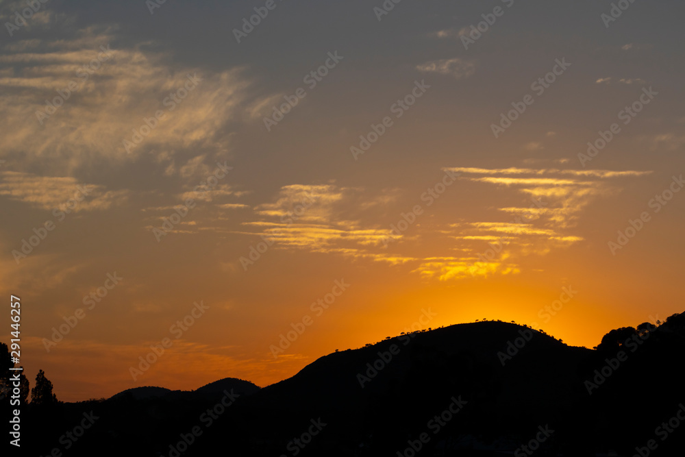 Sunset over the little Karoo town of Steytlerville in the Eastern Cape province, South Africa Sunset over the little Karoo town of Steytlerville in the Eastern Cape province, South Africa