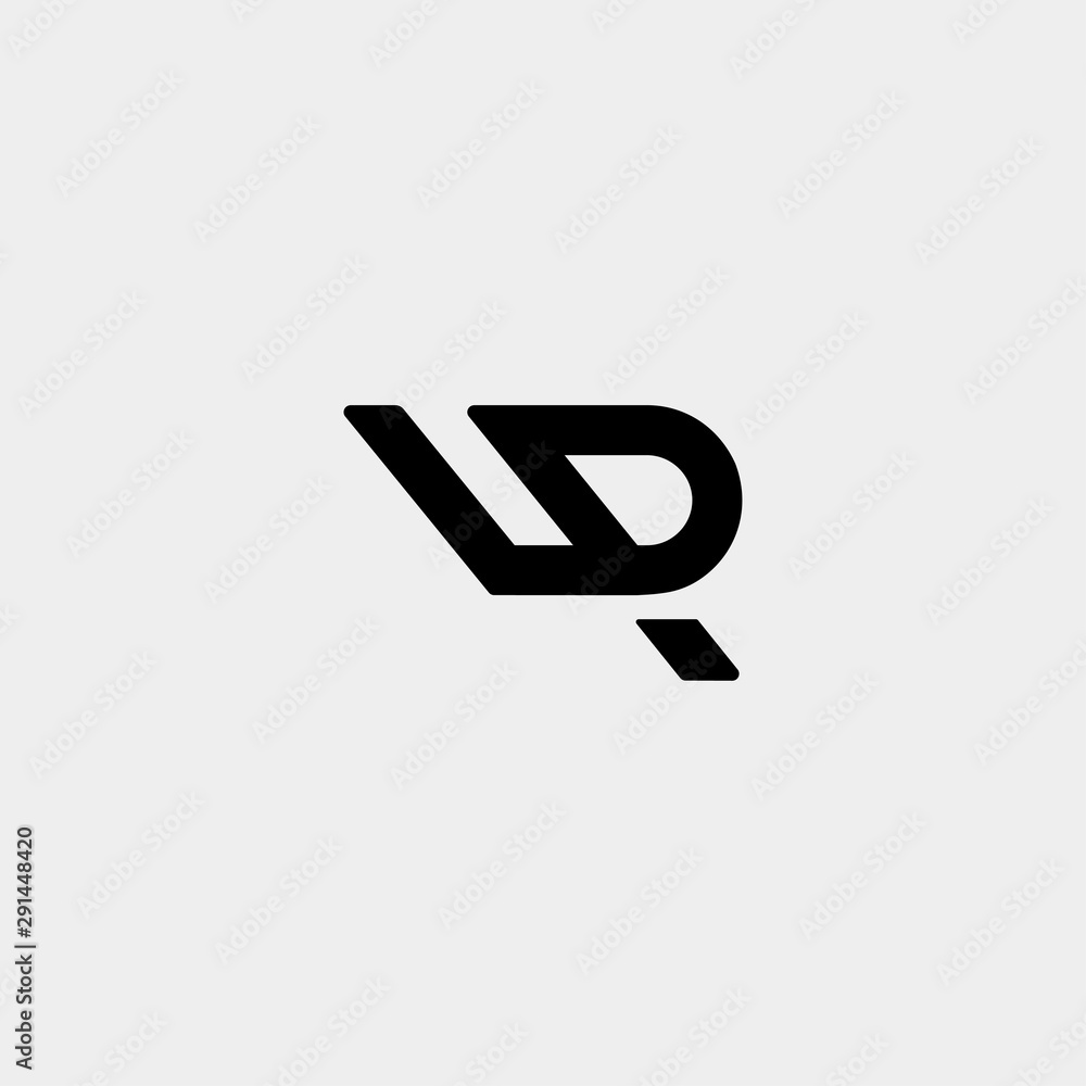 Letter LP LR Monogram Logo Design Minimal Letter LP LR Monogram Logo Design Minimal