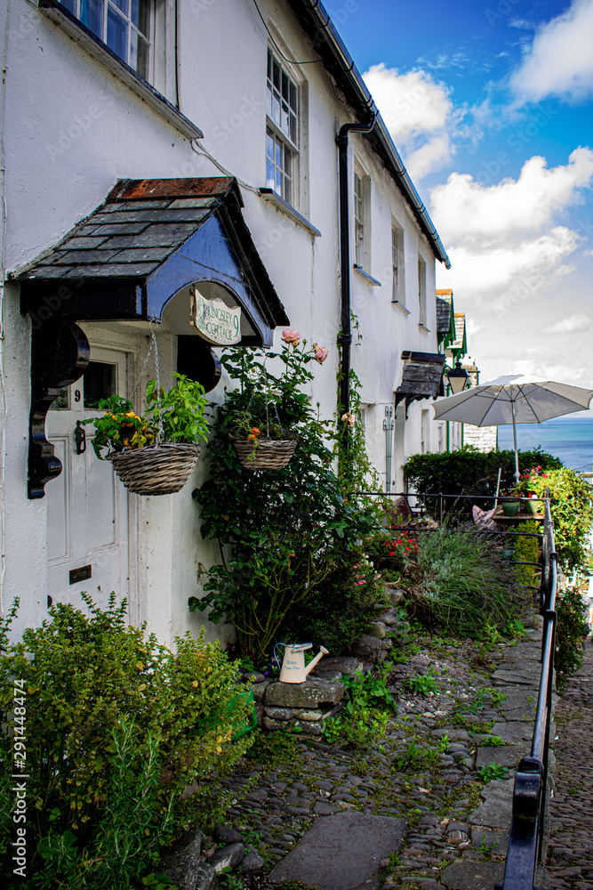 Obraz premium colorful houses in the village