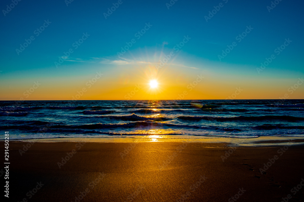 Fototapeta premium Sunset in Cornwall