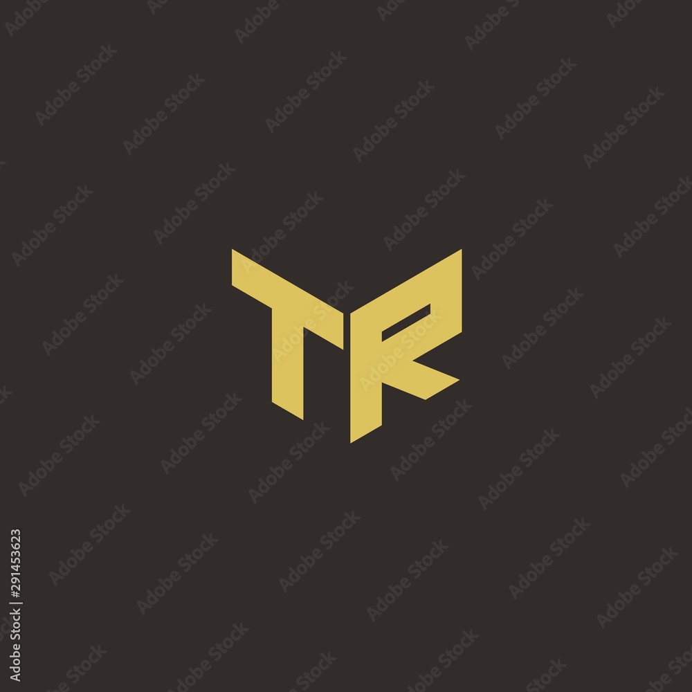 Fototapeta premium TR Logo