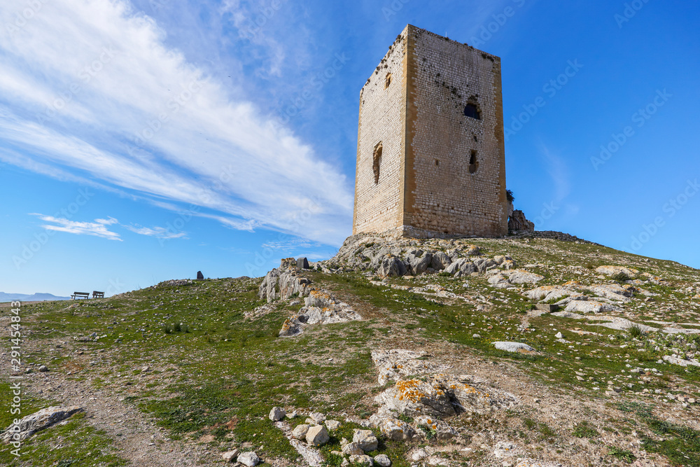 Castillo de la Estrella (Hisn Atiba) de Teba, Málaga