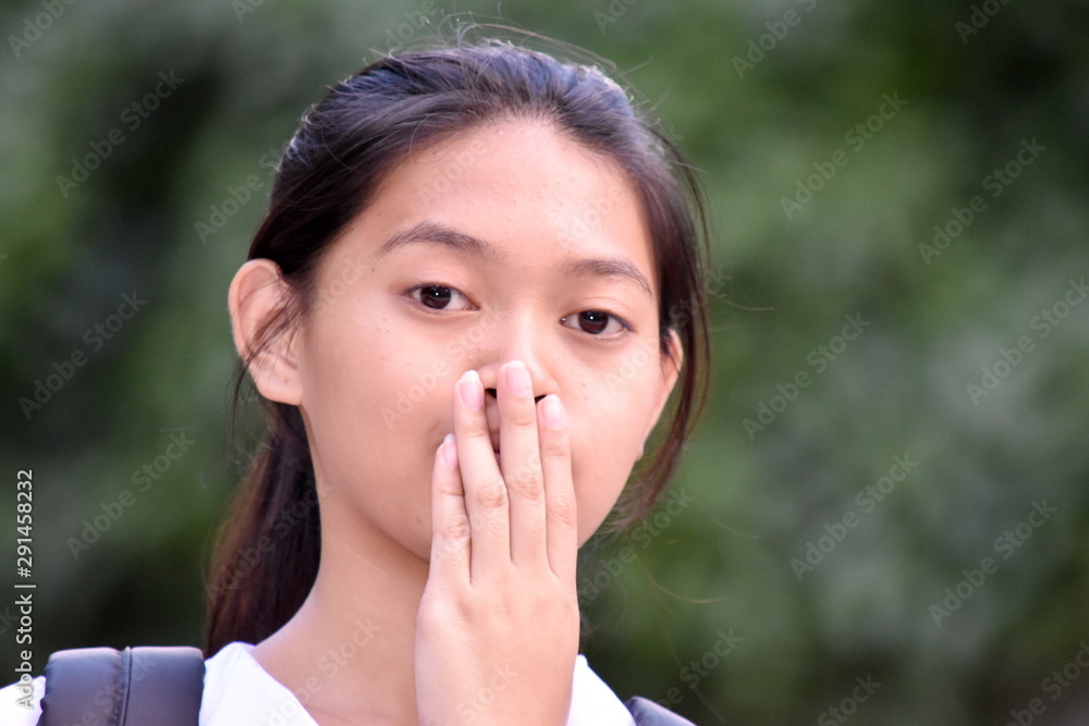 A Shy Beautiful Filipina Girl Student A Shy Beautiful Filipina Girl Student