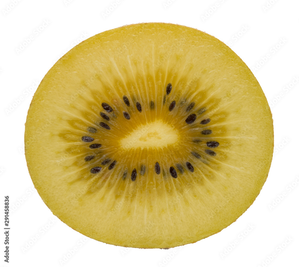 gold kiwi isolated on white background gold kiwi isolated on white background