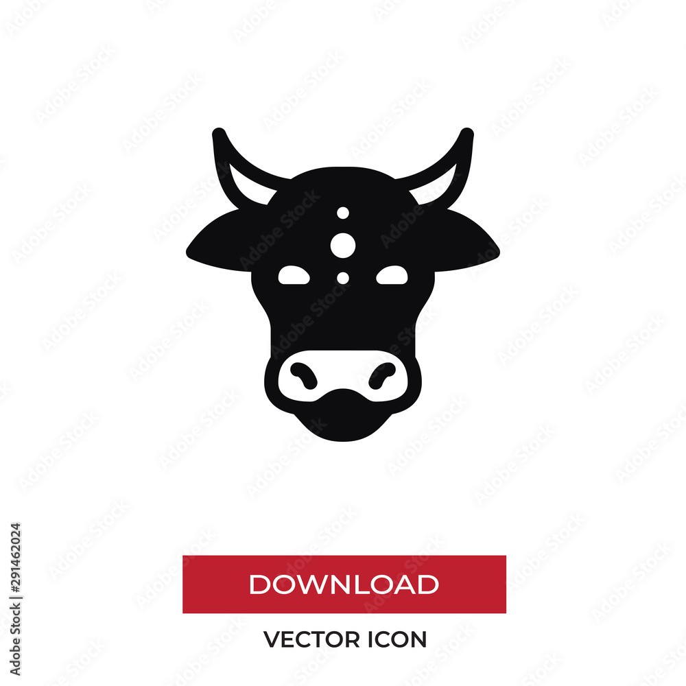 Fototapeta premium Animal vector icon in modern style for web site and mobile app