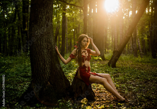 Slika na platnu Female spirit mythology