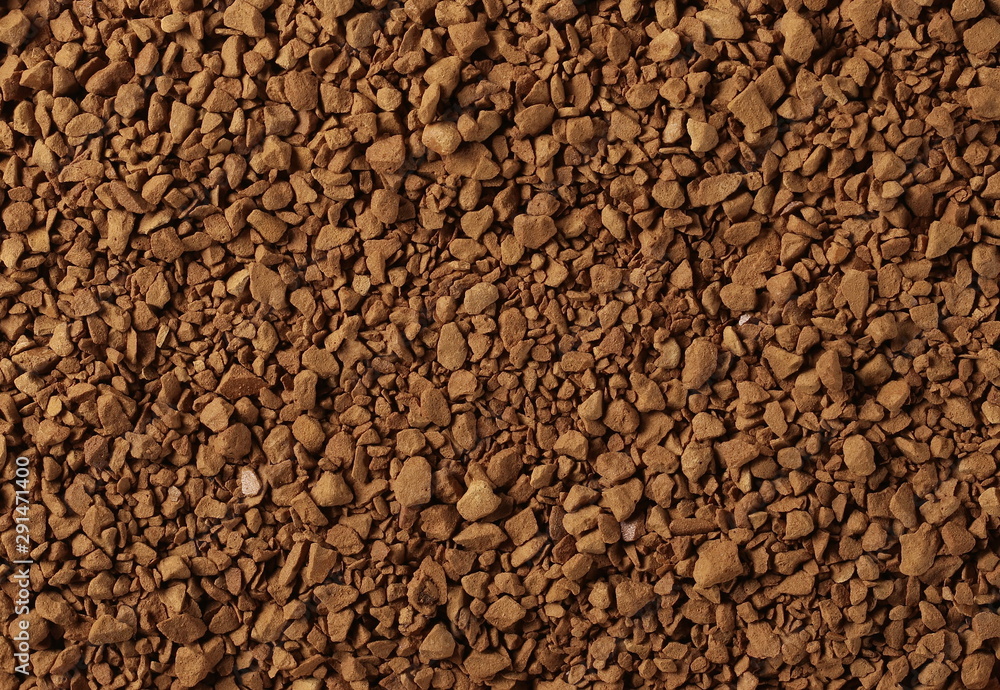 Instant coffee powder background and texture Instant coffee powder background and texture