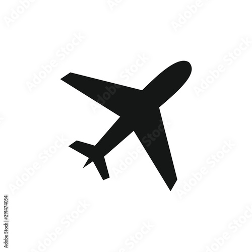 airplane icon vector symbol