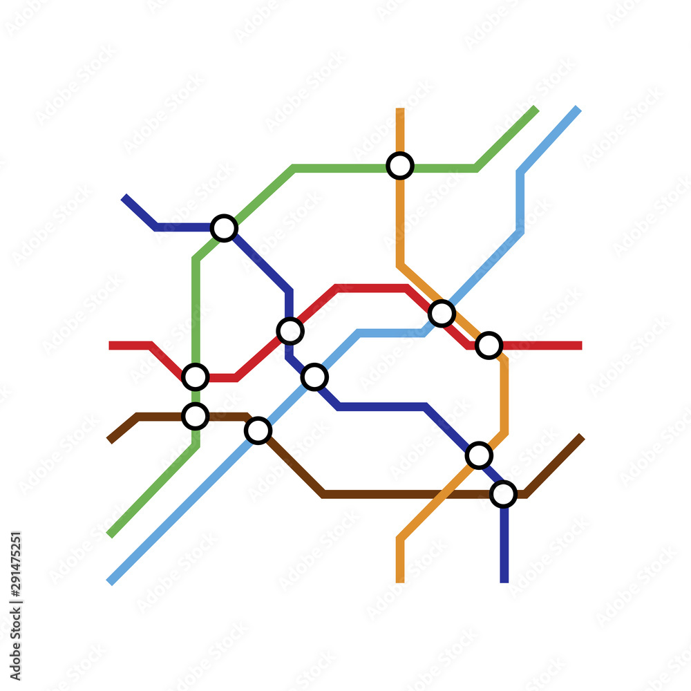 city map - vector scheme of roads. city map - vector scheme of roads.