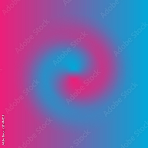 Fototapeta Naklejka Na Ścianę i Meble -  Holographic liquid smooth swirl abstract background. Vector design