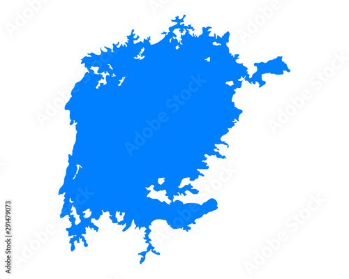 Karte des Victoriasees