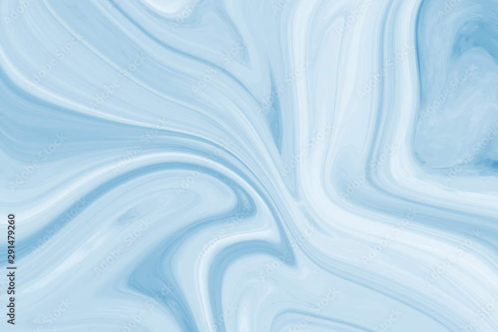 Obraz premium Ink texture water blue illustration background. Can be used for background or wallpaper.