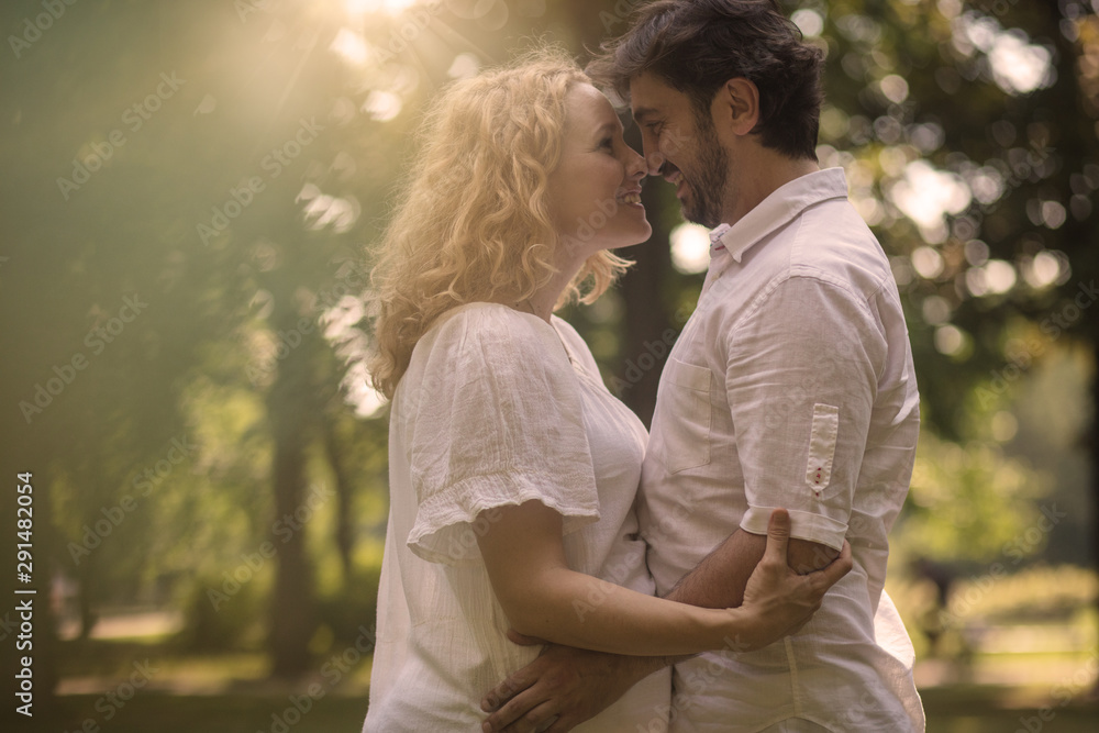 Fototapeta premium Some more, our family will be complete.