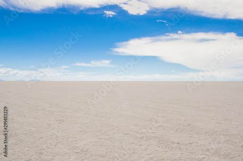 Salar de Uyuni, the world's largest salt flat area, Altiplano, Bolivia, South America.