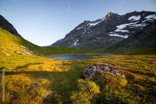 Viromdalen vmountain valley in Trollheimen mountains, Norway.