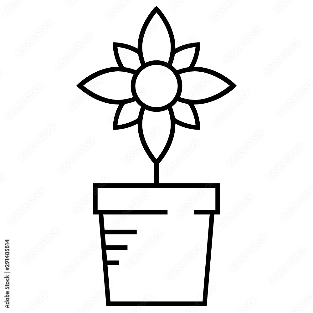 Ecology, floral, flower, lawn, leaf, nature, plant vector icon Ecology, floral, flower, lawn, leaf, nature, plant vector icon