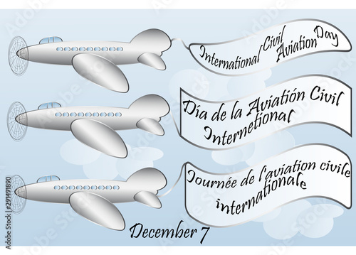 International Civil aviation day. December, 7