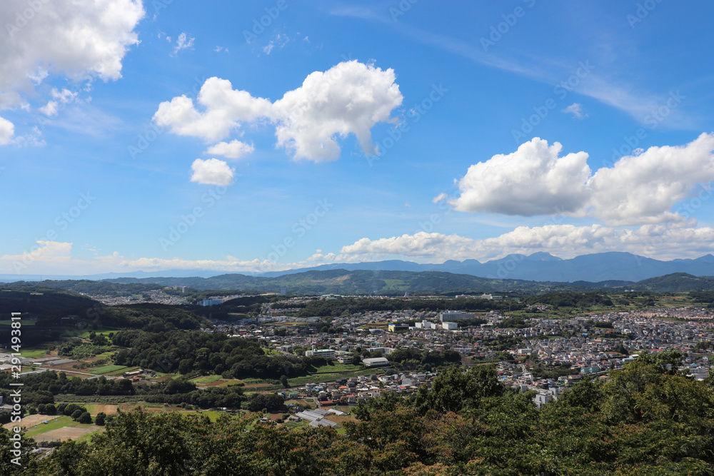 権現山（弘法山）からの景色（神奈川県秦野市）,The view from Gongenyama(Hadano City,Kanagawa Pref,Japan)