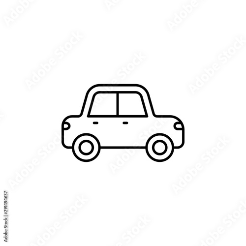 Car suv icon. Element of car wash thin line icon