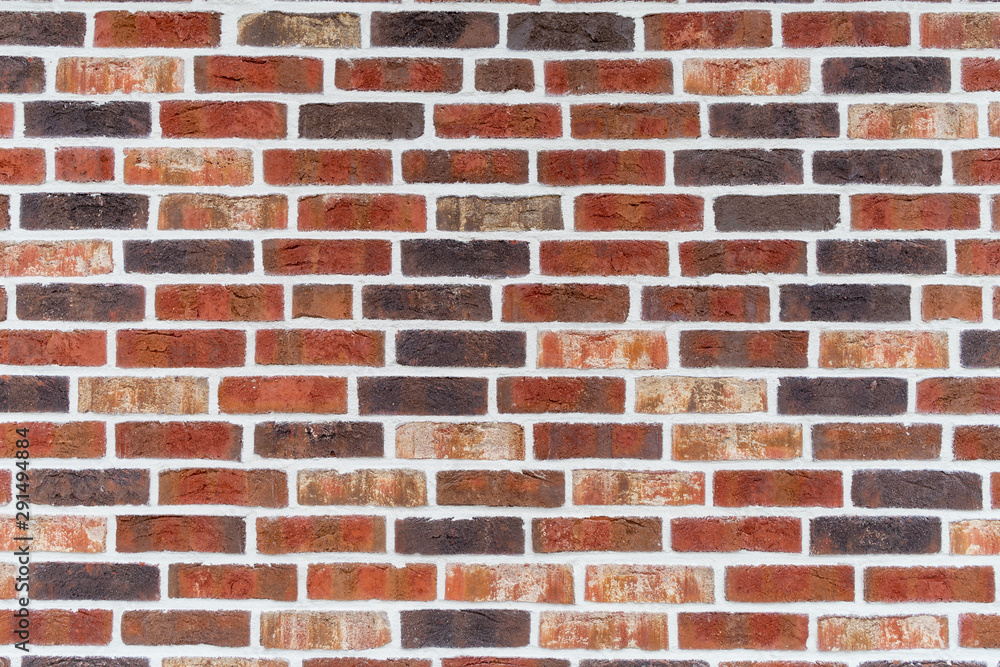 Brick wall in a background image. Brick wall in a background image.