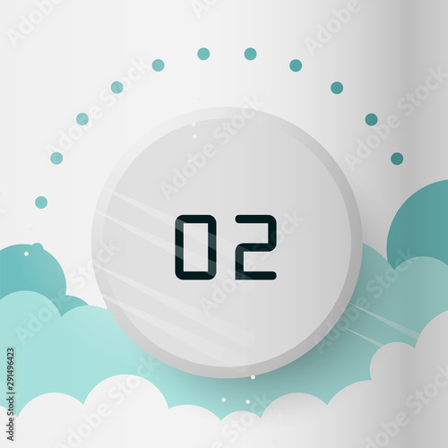 Brochure cover is used to advertise the delivery of goods quickly and efficiently