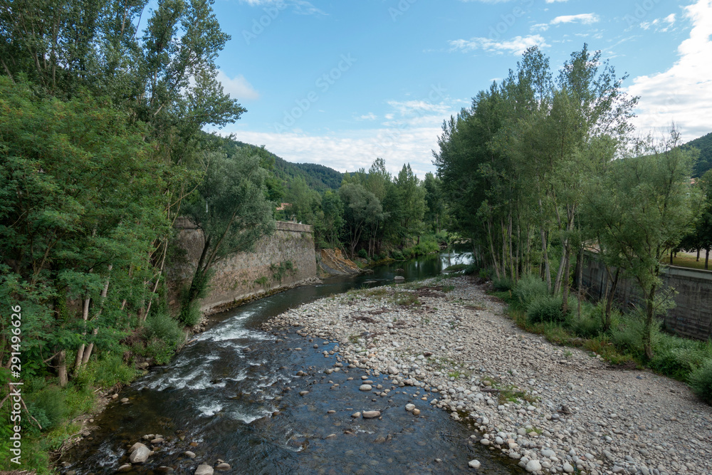 Natural environment of the town of Ripoll in Girona Natural environment of the town of Ripoll in Girona