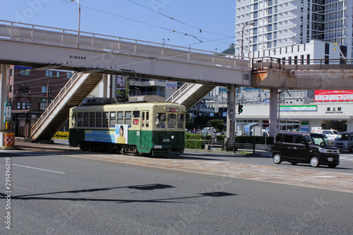 長崎の路面電車のイメージカット