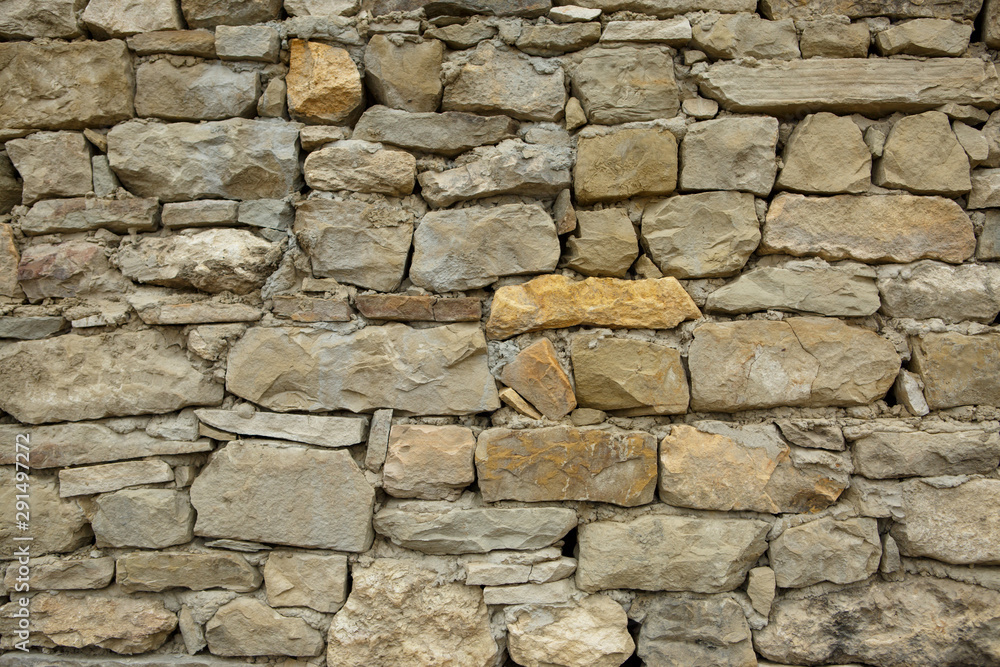 Photo of brick gray wal Photo of brick gray wal