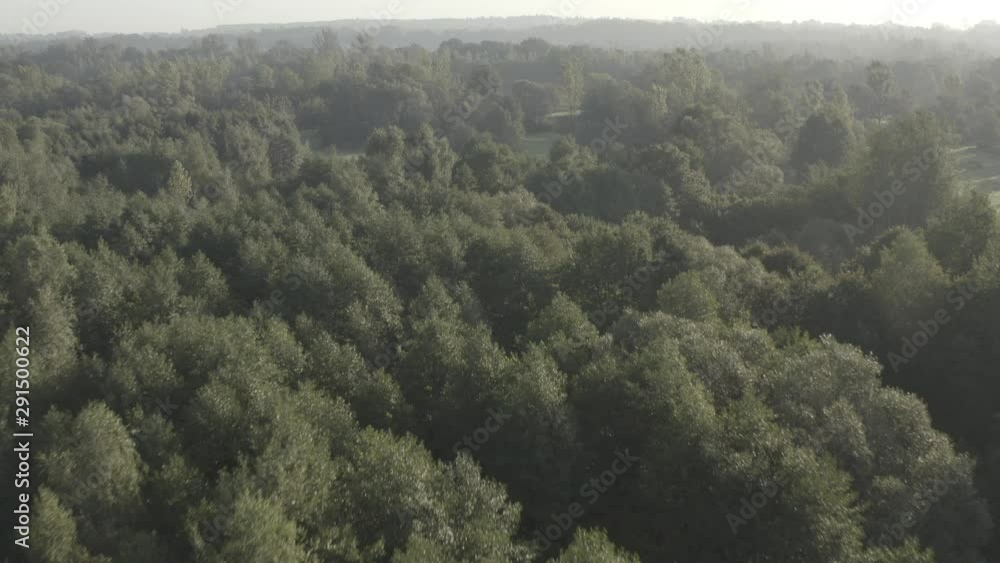 early autumn from the air early autumn from the air