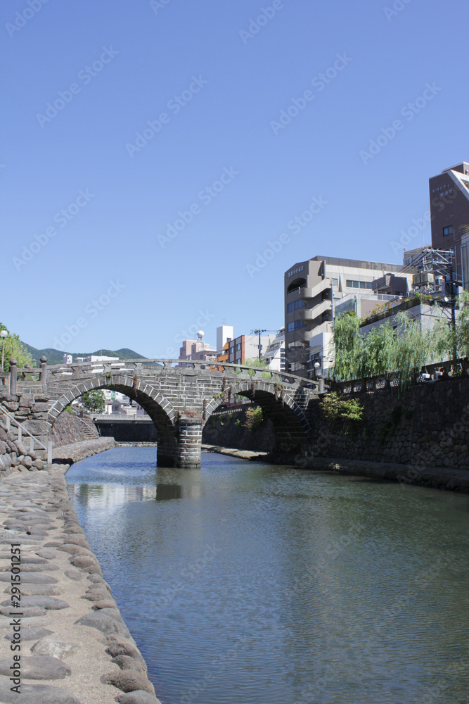 長崎の眼鏡橋のイメージカット