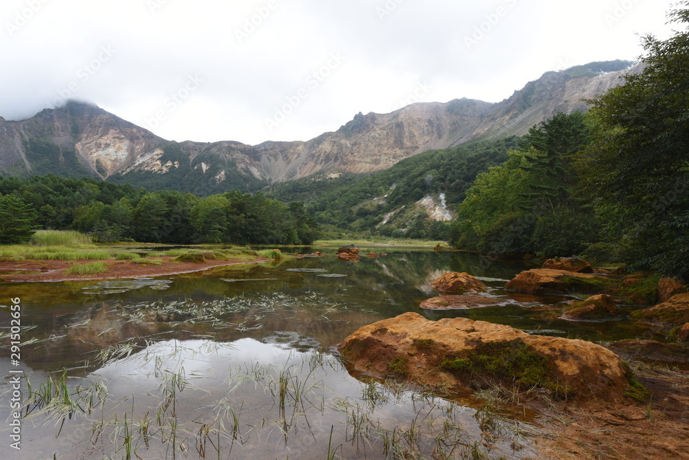 Fototapeta premium 裏磐梯の銅沼