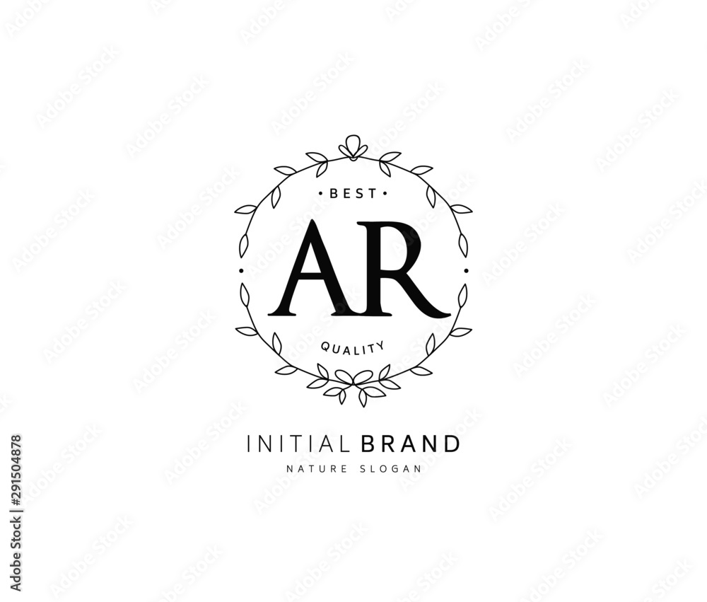 A R AR Beauty vector initial logo, handwriting logo of initial signature, wedding, fashion, jewerly, boutique, floral and botanical with creative template for any company or business. A R AR Beauty vector initial logo, handwriting logo of initial signature, wedding, fashion, jewerly, boutique, floral and botanical with creative template for any company or business.