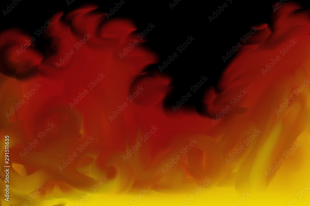 Flames in the Night Sky Flames in the Night Sky