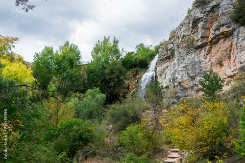 Fantastic waterfall called "Cascada del Molino de la Chorrera" from Spain