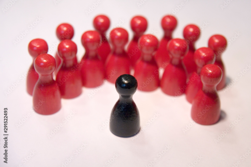 Spielfiguren Schwarz rot Spielfiguren Schwarz rot