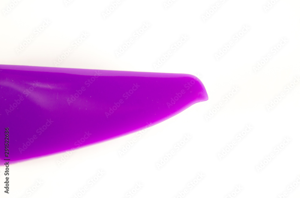 Closeup of quadcopter or drone propeler for freestyle or racing drone. 5051 3 blade propellers in purple taken in high key with bokeh effect Closeup of quadcopter or drone propeler for freestyle or racing drone. 5051 3 blade propellers in purple taken in high key with bokeh effect