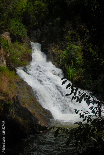 Datanla waterfall by Da Lat  Vietnam 