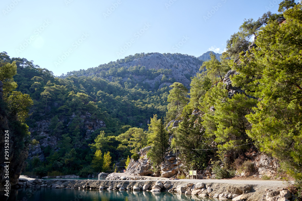 lake in the mountains