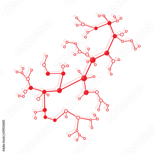 Structure of molecule and communication.