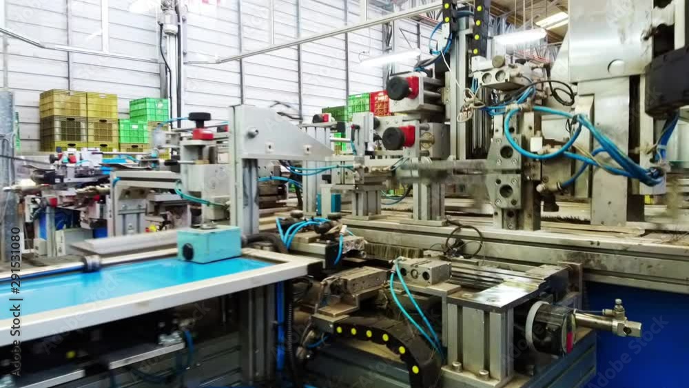 Factory process Paint brush Factory process Paint brush