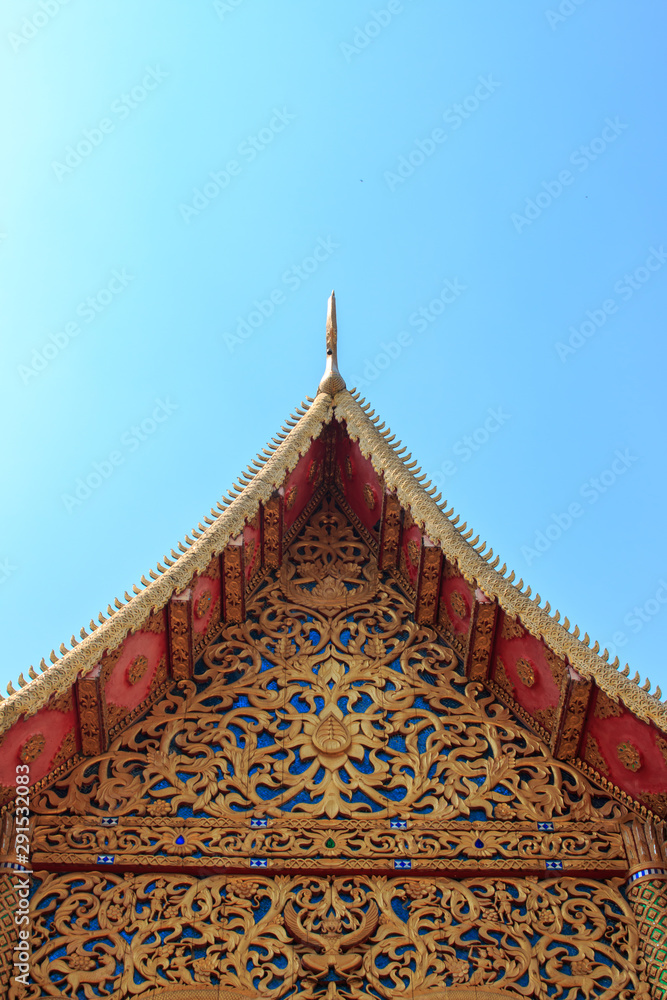 Fototapeta premium Wat Muangkai temple in Chiang Mai,Thailand