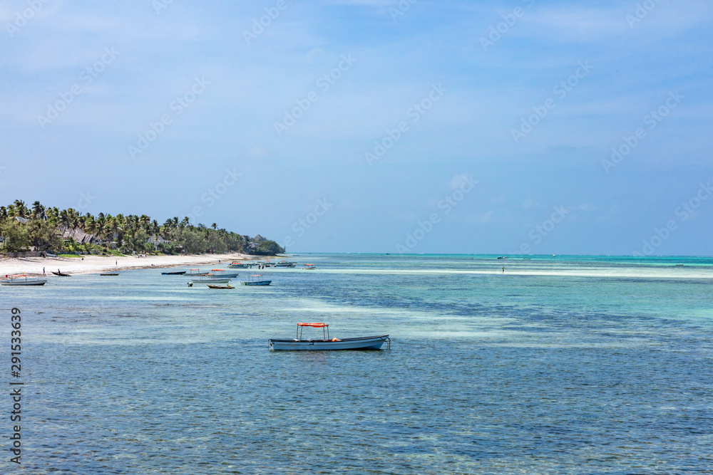 Obraz premium Pingwe beach in Unguja aka Zanzibar Island Tanzania East Africa